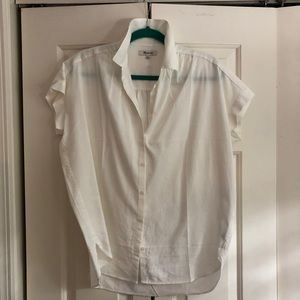 Madewell White Central Shirt XS